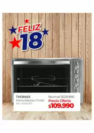 Catálogo Multicentro Página 4: Thomas - horno electrico th-62i €109.990,00