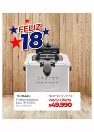 Catálogo Multicentro Página 6: Thomas - freidora eléctrica 5 lts hd-f500 €49.990,00
