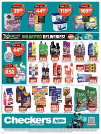 Checkers catalogue Page 12: Pamper Cat Food Pouch €85,00, Mortein Insecticide €34,99