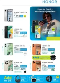 Cellucity catalogue Page 17: HONOR 600 Lite €399,00, HONOR 600 €549,00