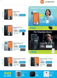 Cellucity catalogue Page 27: Redmi Note 15 Pro €389,00, Redmi A7 €179,00