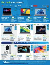 Incredible Connection catalogue Page 4: XBOX Series S Console €529,00, Acer Nitro V15 Intel Core 7-240H RTX 4050 €969,00
