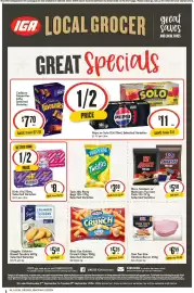 IGA catalogue week 36 Page 2: Birds Eye Golden Crunch Chips Selected Varieties €5,35, Twisties Chicken €3,30