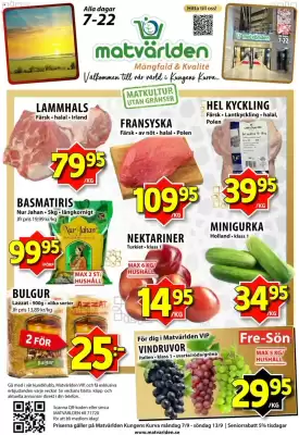 Matvärlden Tensta (giltig till och med 13-09)