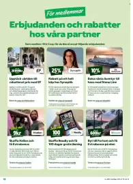 Coop reklamblad vecka 37 Sida 12: Synoptik, Stena Line båtresor och kryssningar