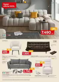 Catalog XXXLutz Pagină 4: Trime canapea extensibila €1.890,00, Welnova colțar €7.490,00