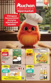 Auchan akciós újság Oldal 1: NISSIN RAMEN €249,00, AROY-D KÓKUSZTEJ VAGY KÓKUSZKRÉM €699,00