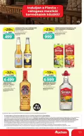 Auchan akciós újság Oldal 11: CORONA EXTRA VAGY CORONA CERO ALKOHOLMENTES ÜVEGES SÖR €699,00