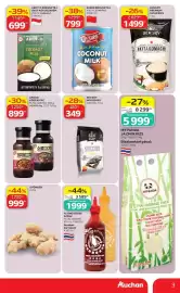 Auchan akciós újság Oldal 3: AROY-D KÓKUSZTEJ VAGY KÓKUSZKRÉM €699,00, SEN SOY PRÉMIUM SUSHI RIZS €1.499,00