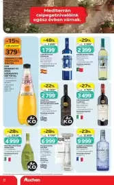 Auchan akciós újság Oldal 8: GATÃO VINHO VERDE €3.399,00, PILAVAS OUZO KOLONA €6.999,00