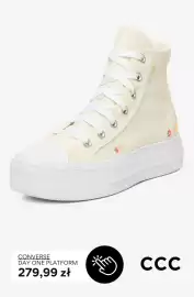 CCC gazetka tydzień 37 Strona 6: Trampki Converse Day One Platform €279,99