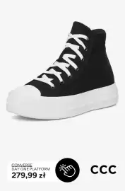 CCC gazetka tydzień 37 Strona 7: Trampki Converse Day One Platform €279,99