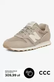 CCC gazetka tydzień 37 Strona 10: Buty sportowe New Balance WL373SH2 €309,99