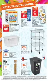Catalogue Netto semaine 38 page 16: SÉCHOIR TOUR 30 M AVEC ROUES €17,90, TONTARELLI BOITE DE RANGEMENT 19L €2,90