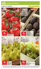 Catalogue Netto semaine 38 page 4: RAISIN BLANC AOP €2,99, POIRES DE FRANCE POIRE €1,99