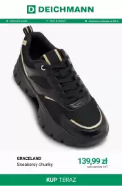 Deichmann gazetka tydzień 37 Strona 3: Sneakersy chunky Graceland €139,99