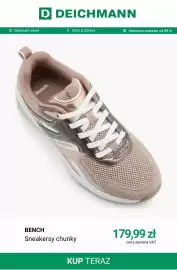 Deichmann gazetka tydzień 37 Strona 4: Sneakersy chunky Bench €179,99
