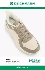 Deichmann gazetka tydzień 37 Strona 5: Sneakersy chunky Puma €299,99
