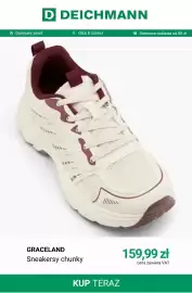 Deichmann gazetka tydzień 37 Strona 7: Sneakersy chunky Graceland €159,99