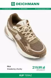 Deichmann gazetka tydzień 37 Strona 9: Sneakersy chunky Fila €219,99