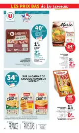 Catalogue Maximarché page 14: DAUNAT SANDWICH XXL €1,73, Marie Paupiette de Veau €2,36