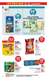 Catalogue Maximarché page 16: M&M'S CACAHUETE €3,63, Lay's Chips €4,12