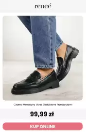 Renee magazyn Strona 3: Czarne mokasyny Vices ozdobione przeszyciami €99,99