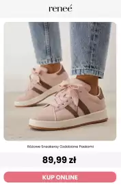 Renee magazyn Strona 4: Różowe sneakersy ozdobione paskami Reneé €89,99