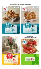 Catalogue Bi1 page 9: CROISSANTS U €3,84, Bouquet compose trio €3,99