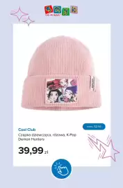 Smyk gazetka tydzień 37 Strona 11: Czapka dziewczęca różowa K-Pop Demon Hunters Cool Club €39,99