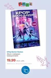 Smyk gazetka tydzień 37 Strona 12: Album z naklejkami kolekcjonerskimi K-Pop Demon Hunters €19,99