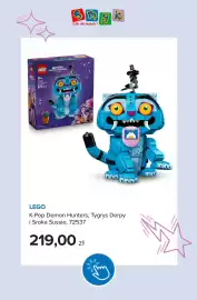 Smyk gazetka tydzień 37 Strona 13: Klocki K-Pop Demon Hunters Tygrys Derpy i Sroka Sussie 72537 LEGO €219,00