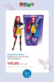 Smyk gazetka tydzień 37 Strona 15: K-Pop Demon Hunters HUNTR/X How It's Done Mira lalka podstawowa €149,99