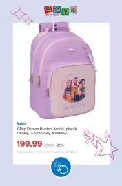 Smyk gazetka tydzień 37 Strona 2: Plecak szkolny K-Pop Demon Hunters Iconic 3-komorowy fioletowy Safta €199,99