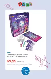 Smyk gazetka tydzień 37 Strona 4: Gra elektroniczna K-Pop Demon Hunters Skaner Szczerości Epee €69,99