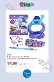 Smyk gazetka tydzień 37 Strona 7: K-Pop Demon Hunters Studio Bransoletek zestaw do robienia biżuterii Safta €94,99
