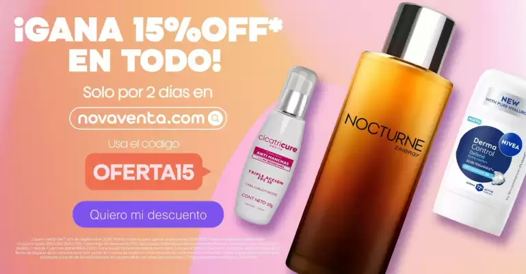 Nova Venta (válido hasta 8-09)