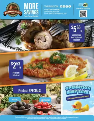 Commissary (valid until 20-09)