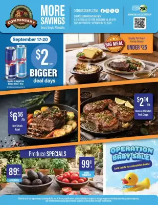 Commissary (valid until 20-09)