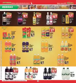 Encarte Rede Economia Página 18: Suco integral bebah maçã €12,89, Suco integral uva tinto garibaldi €13,99