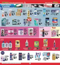 Encarte Rede Economia Página 21: Creme de Pentear ProBelle Super Bonita €10,98, Sabonete nivea €14,98