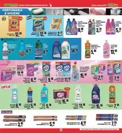 Encarte Rede Economia Página 25: Sabão em Barra Minuano Neutro Glicerinado €2,97, Lava Roupas Brilux Fr €14,98