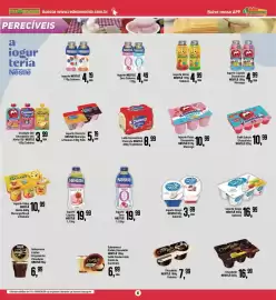 Encarte Rede Economia Página 6: Chamyto go/ chambinho go/ ninho go nestlé €3,99, Iogurte zero nestlé €19,99