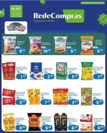 Encarte Rede Compras Página 2: Farinha de mandioca comum tão nosso branca €5,79, Pão de queijo tão nosso €19,99