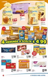 Volantino Marketpiù Pagina 16: Biscotti classici Balocco €1,99, Ringo cacao vaniglia nocciola €1,99