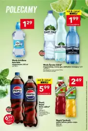 Lewiatan gazetka tydzień 37 Strona 8: Napój gazowany Pepsi €5,99, Woda źródlana niegazowana Aria Kids €1,29