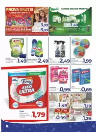 Volantino Pilato Pagina 2: Spontex Comfort guanti casalinghi €0,99, Foxy Asso ultra carta cucina €1,79