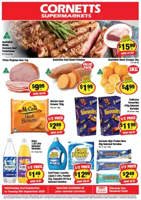 CORNETTS (valid until 8-09)