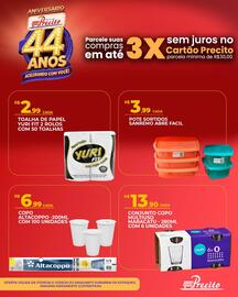 Catálogo Supermercado Precito semana 37 Página 18: Toalha de papel yuri fit 2 rolos com 50 toalhas €2,99