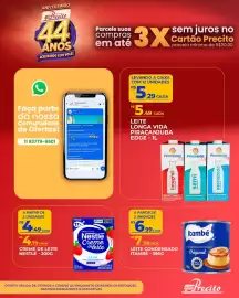 Catálogo Supermercado Precito semana 37 Página 9: Leite longa vida piracanjuba edge €5,29, Leite condensado itambé €6,99